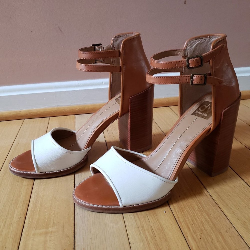 DV by Dolce Vita Maryann Bone & Tan Sandal